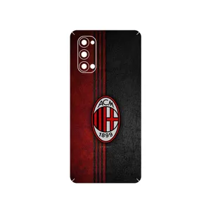 MAHOOT AC_Milan Cover Sticker for Oppo Reno4 Pro 5G