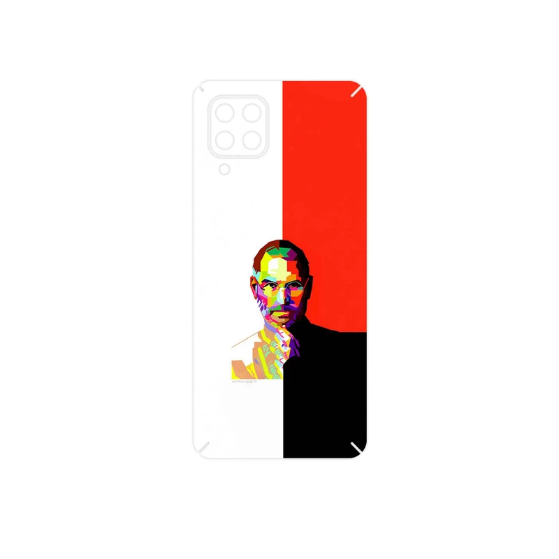 برچسب پوششی ماهوت مدل 1 Collage of Steve Jobs مناسب برای گوشی موبایل سامسونگ Galaxy M32