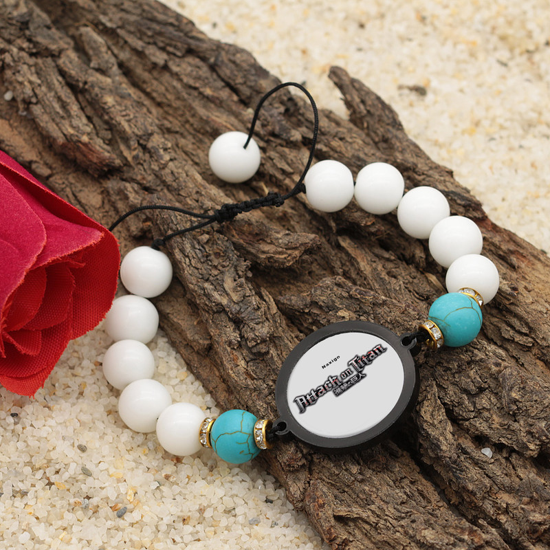 دستبند زنانه ناکسیگو مدل Attack on Titan کد BR6917