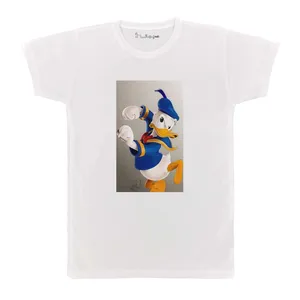 تی شرت بچگانه پرمانه طرح دونالد داک کد pmt.5355