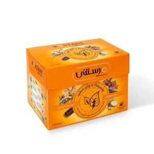 دمنوش جنسینگ و چای سفید بسته 12 عددی