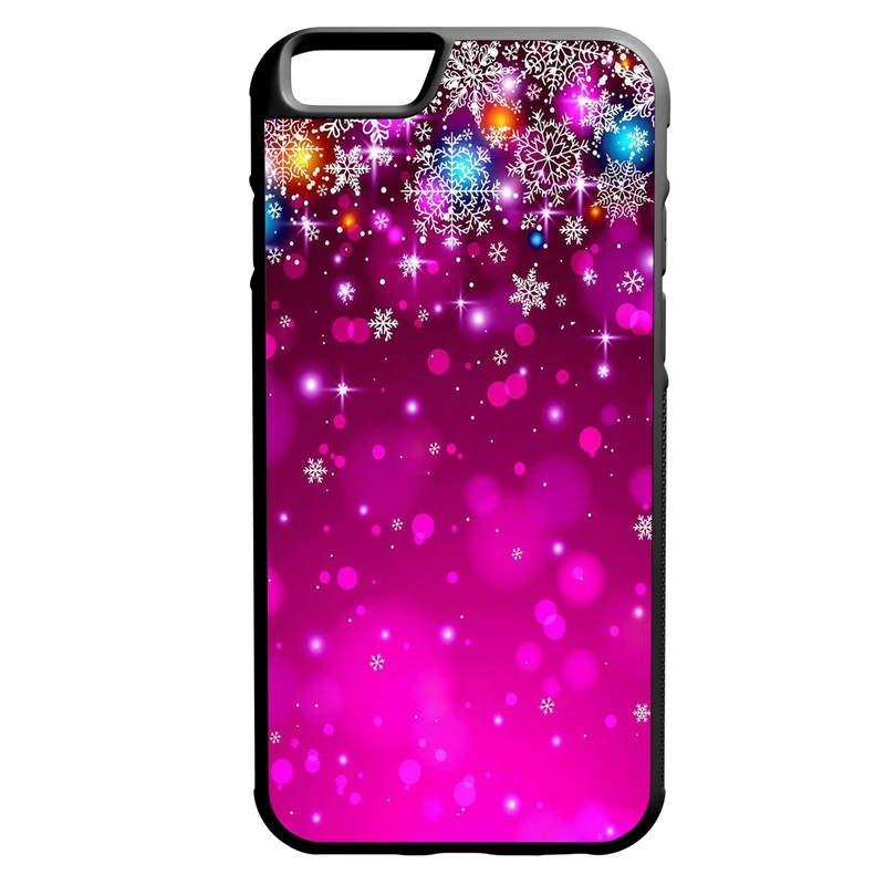 کاور طرح برف بنفش کد 10064 مناسب برای گوشی موبایل اپل iphone 7/8