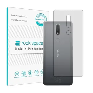 Rockspace HyGEL Transparent phone back protector suitable for Nokia 2.4 mobile phone