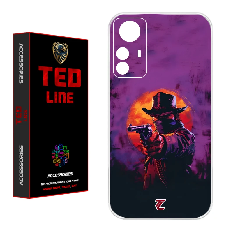 کاور تدلاین طرح رد دد ریدمپشن کد 1195 مناسب برای گوشی موبایل شیائومی Redmi Note 12S