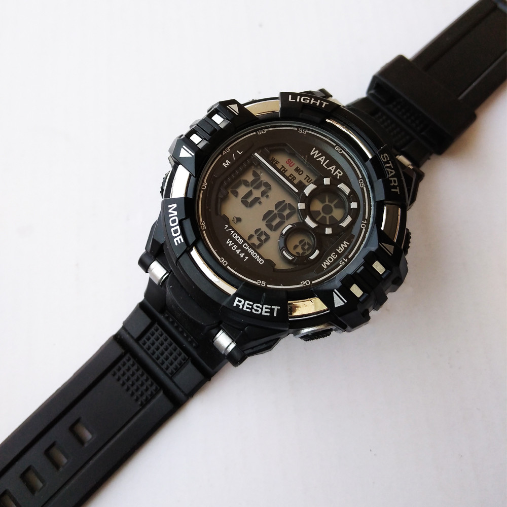 ساعت مچی دیجیتال پسرانه والار مدل ضدآب چراغدار ساعت مچی دیجیتال پسرانه والار مدل ضدآب چراغدار