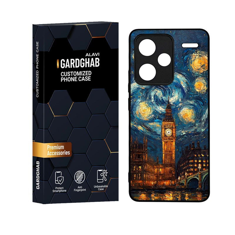 کاور گارد قاب علوی مدل دور ژله ای مناسب برای گوشی موبایل شیائومی Redmi Note 13 Pro Plus 5G