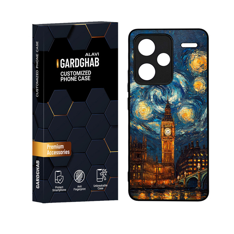 کاور گارد قاب علوی مدل دور ژله ای مناسب برای گوشی موبایل شیائومی Redmi Note 13 Pro Plus 5G