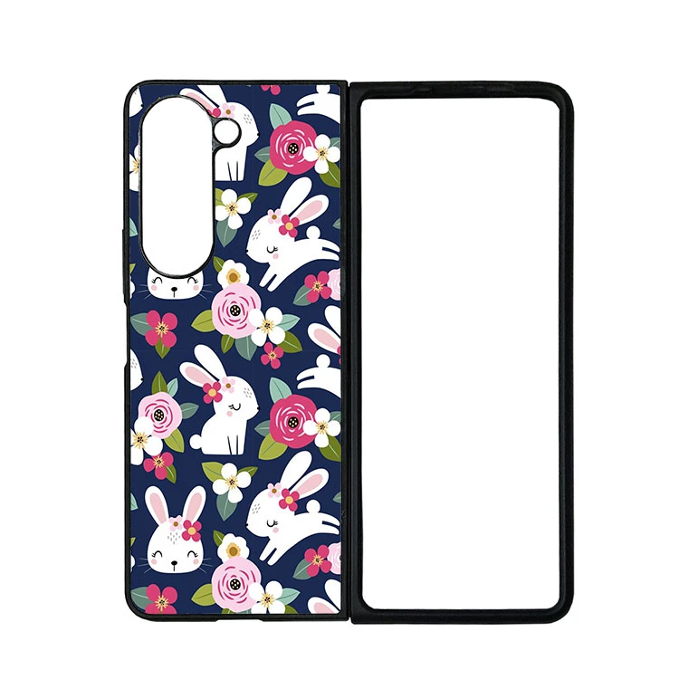 کاور قاب گارد هوم طرح خرگوش مناسب برای گوشی موبایل سامسونگ galaxy z fold 5