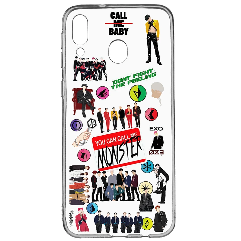 کاور طرح EXO مناسب برای گوشی موبایل سامسونگ Galaxy M30
