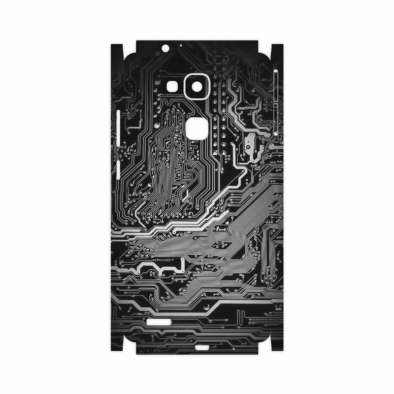 برچسب پوششی ماهوت مدل Black Printed Circuit Board-FullSkin مناسب برای گوشی موبایل هوآوی Mate 7