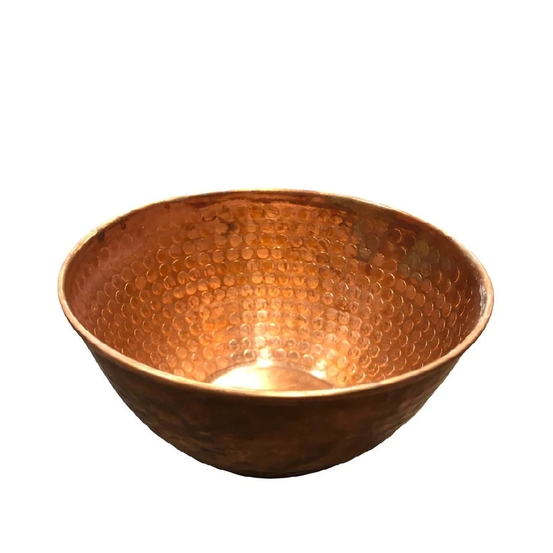 کاسه مسی مدل چکش خور 02