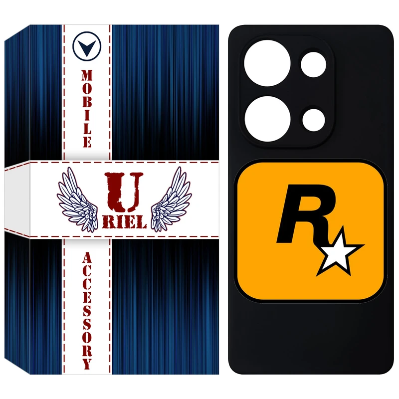 کاور یوریل مدل KSH کد 54 طرح راک استار مناسب برای گوشی موبایل شیائومی Redmi Note 13 Pro 4G / Poco M6 Pro 4G