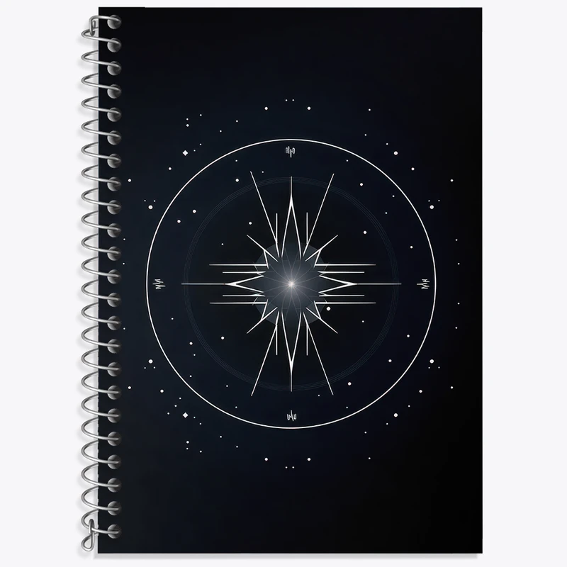 دفتر زبان 50 برگ خندالو مدل سه خط طرح Aesthetic کد N2407