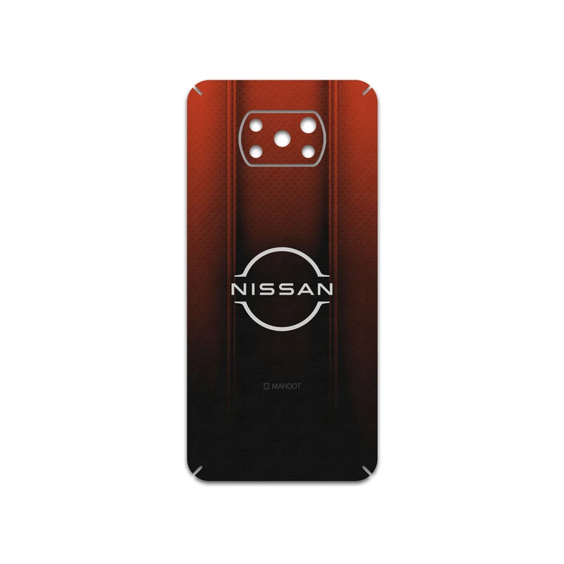 برچسب پوششی ماهوت مدل Nissan-Logo مناسب برای گوشی موبایل شیائومی Poco X3 NFC