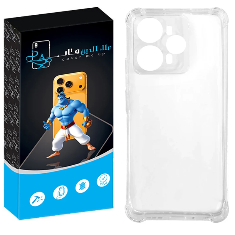 کاور علاالدین قاب مدل Crystal مناسب برای گوشی موبایل وکال V1 / V1 Plus