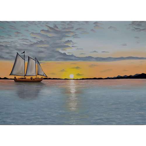 تابلو نقاشی رنگ روغن کد 09