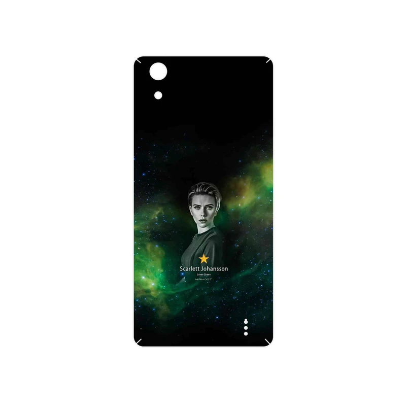برچسب پوششی ماهوت مدل Scarlett Johansson مناسب برای گوشی موبایل جی ال ایکس Maad