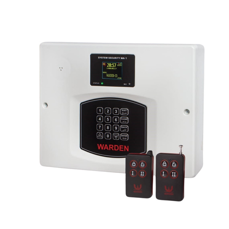 دزدگیر اماکن واردن مدل WA-1 PC2