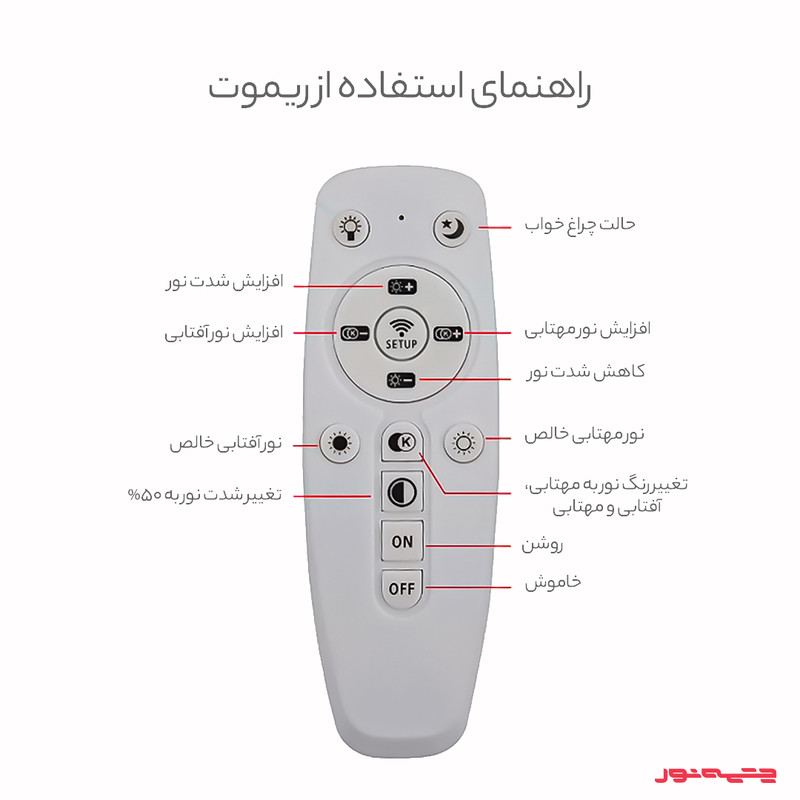 لوستر ام کی ای لایتینگ مدل کریستالی مدرن کد CR-2S