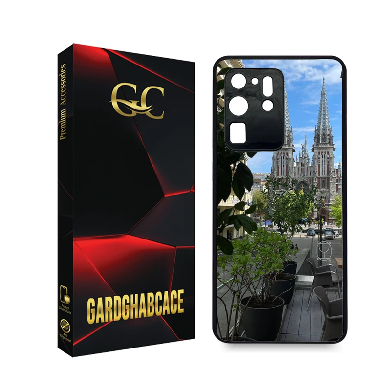 کاور گارد قاب کیس مدل دخترانه T مناسب برای گوشی موبایل سامسونگ Galaxy S21 Ultra  