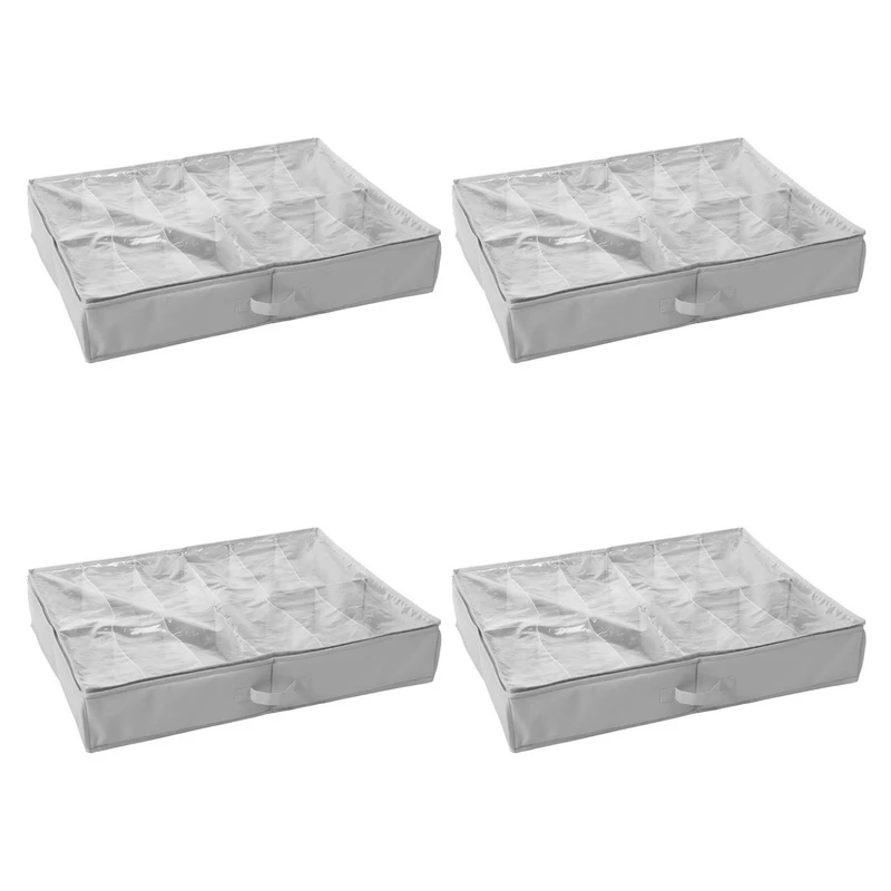 ارگانایزر کفش لوتوس مدل زیرتختی بسته 4 عددی