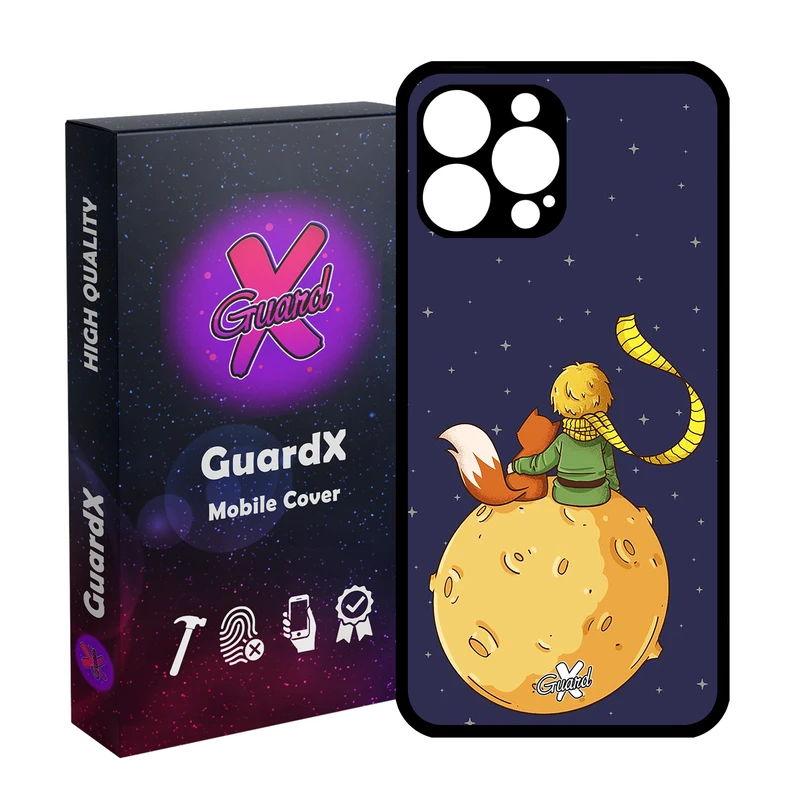 کاور گارد ایکس طرح Little Prince مدل Glass10003 مناسب برای گوشی موبایل اپل iPhone 13 Pro Max