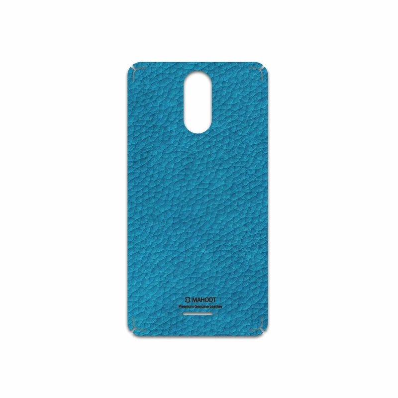 برچسب پوششی ماهوت مدل Blue-Leather مناسب برای گوشی موبایل تکنو WX3F LTE