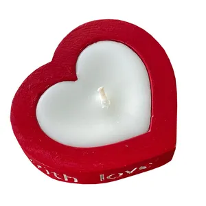 شمع طرح عشق