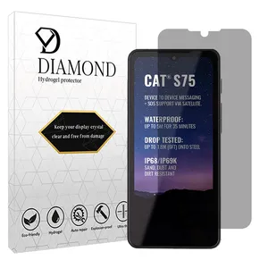 Diamond Tough model privacy screen protector suitable for Cat S75 mobile phone