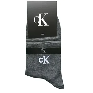 جوراب ساق کوتاه مردانه مدل CK-401703 رنگ طوسی