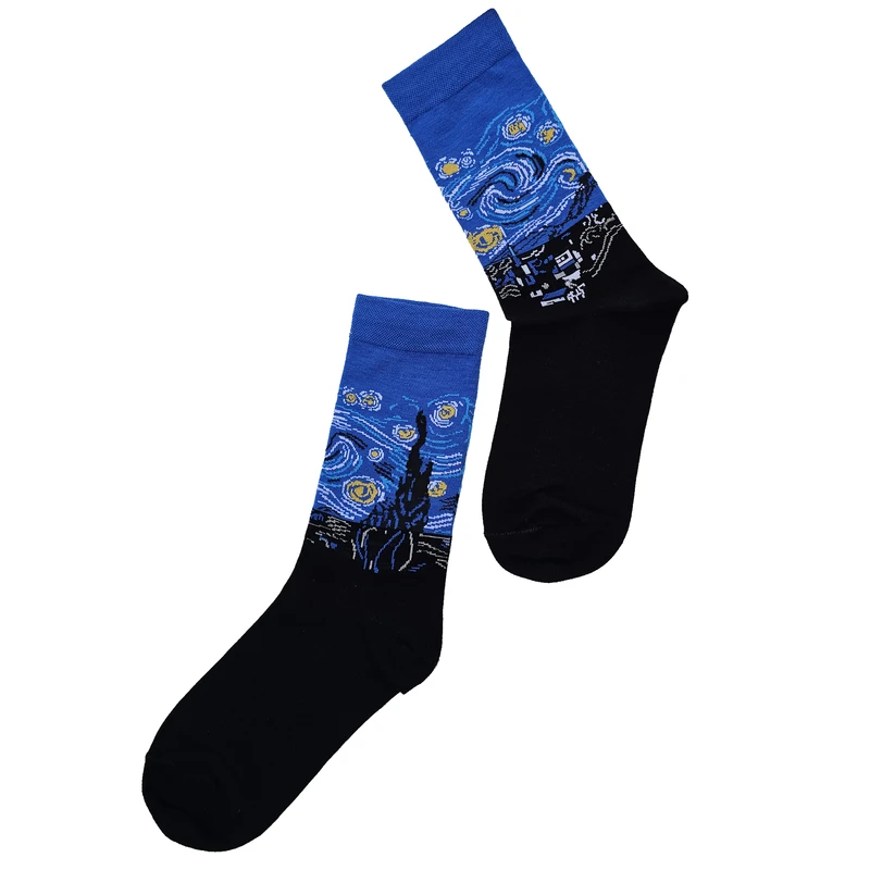 جوراب ساق بلند مدل شب های پرستاره کد 124