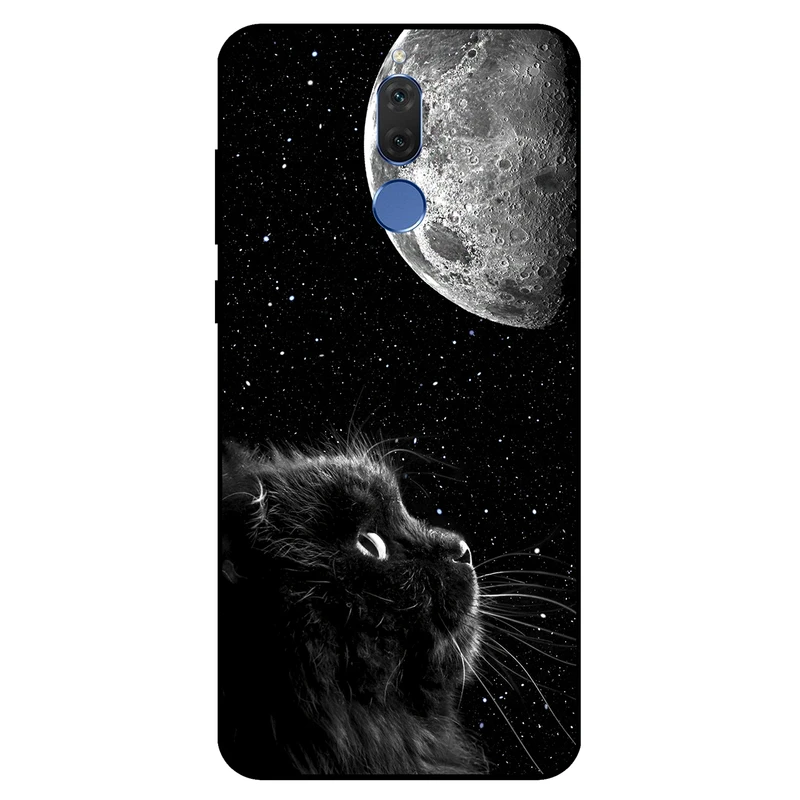 کاور مگافون طرح گربه مدل 1882 مناسب برای  گوشی موبایل هوآوی Mate 10 Lite