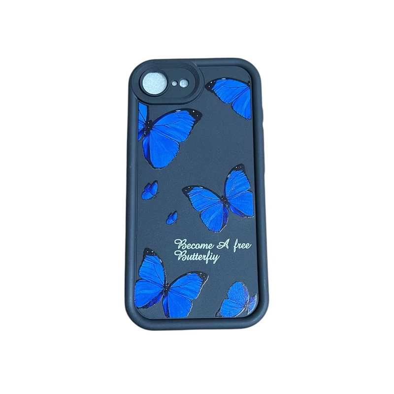 کاور طرح پروانه برجسته کد Butterfly89 مناسب برای گوشی موبایل اپل Iphone  16 e