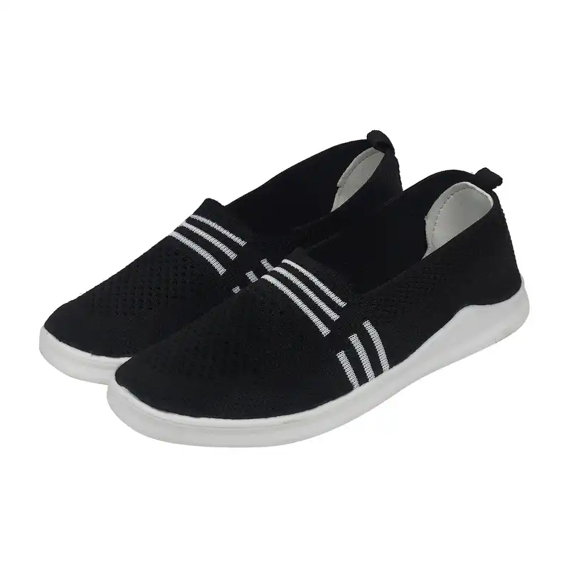 کفش راحتی زنانه سیی مدل توری کد 1766.3