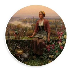 دیوارکوب طرح زن روستایی مدل wtb496