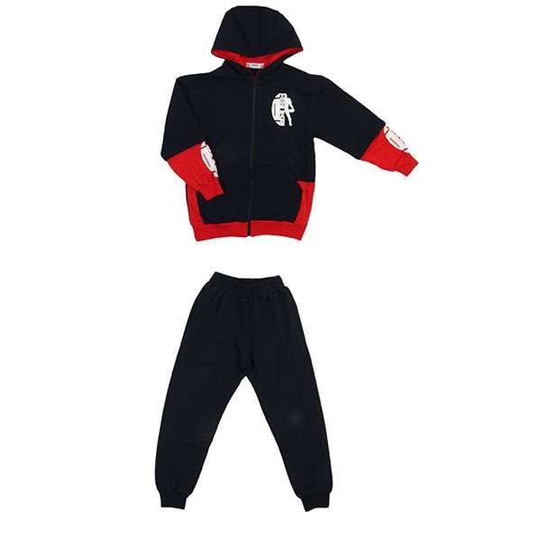 ست سویشرت و شلوار پسرانه آوا مدل adb112