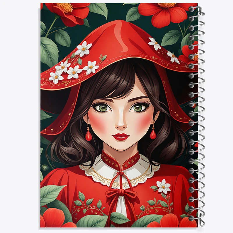 دفتر مشق 50 برگ خندالو طرح دخترانه کد N1142