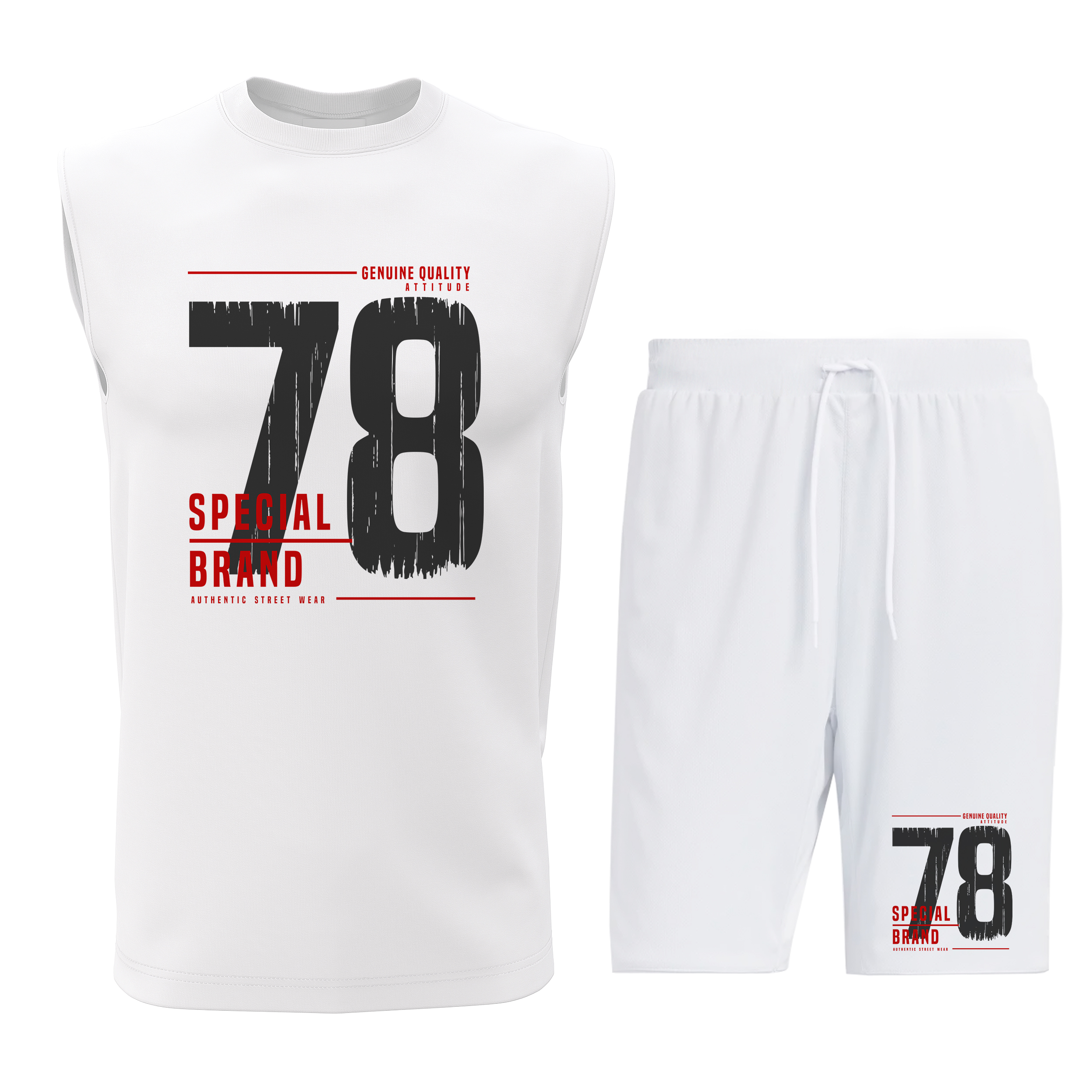 ست تاپ و شلوارک مردانه مدل T082W