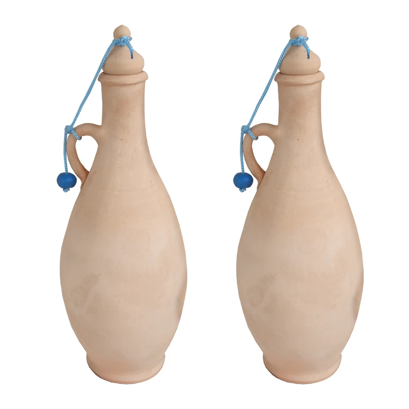 کوزه سفالی مدل تصفیه کننده آب کد BL بسته 2 عددی