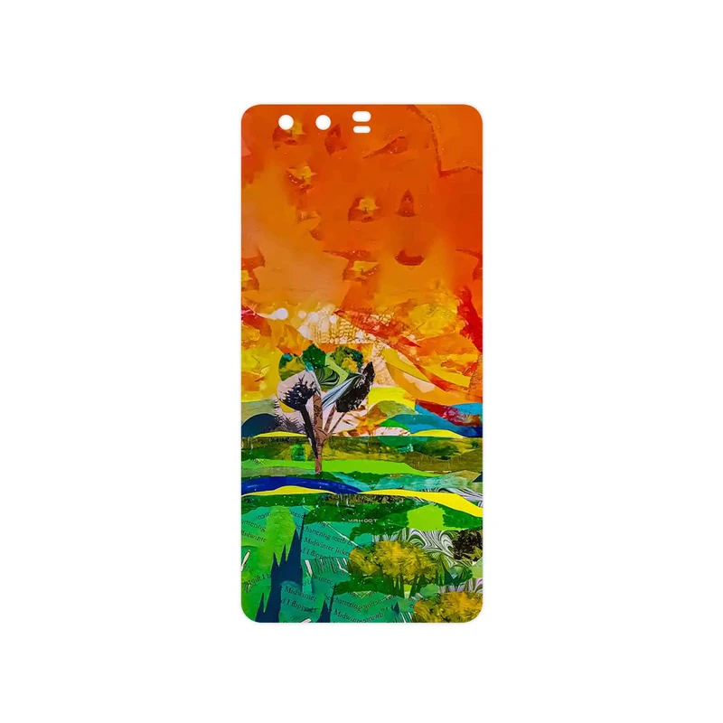 برچسب پوششی ماهوت مدل Collage of Painting مناسب برای گوشی موبایل هوآوی P10 Plus