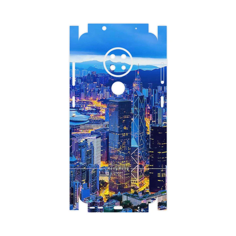برچسب پوششی ماهوت مدل Hong Kong City-FullSkin مناسب برای گوشی موبایل نوکیا 7.2
