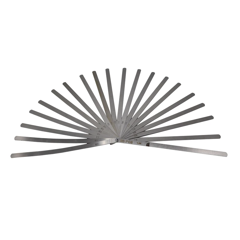 آچار فیلر مدل گوریلا کد YP-BOLAND-30CM مجموعه 20 عددی