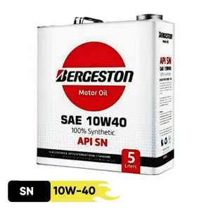 روغن موتور برجستون مدل 10W40SN حجم 5 لیتر