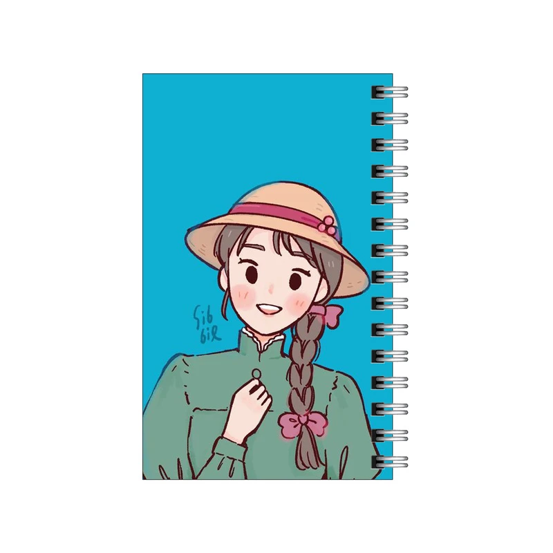 دفترچه یادداشت مدل to do list طرح انیمیشن قلعه ی متحرک هاول کد 2555782