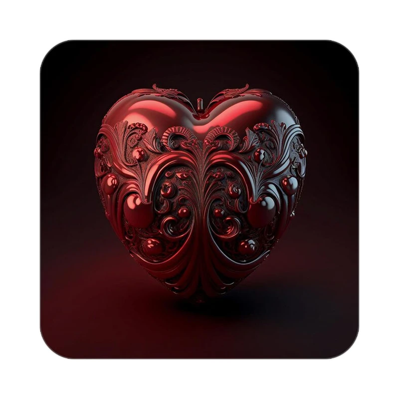 زیر لیوانی کاکتی مدل عاشقانه کد mp12322