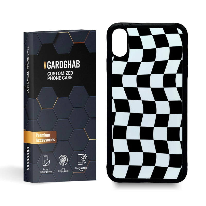 کاور گارد قاب مدل ساده مناسب برای گوشی موبایل اپل iphone xs max