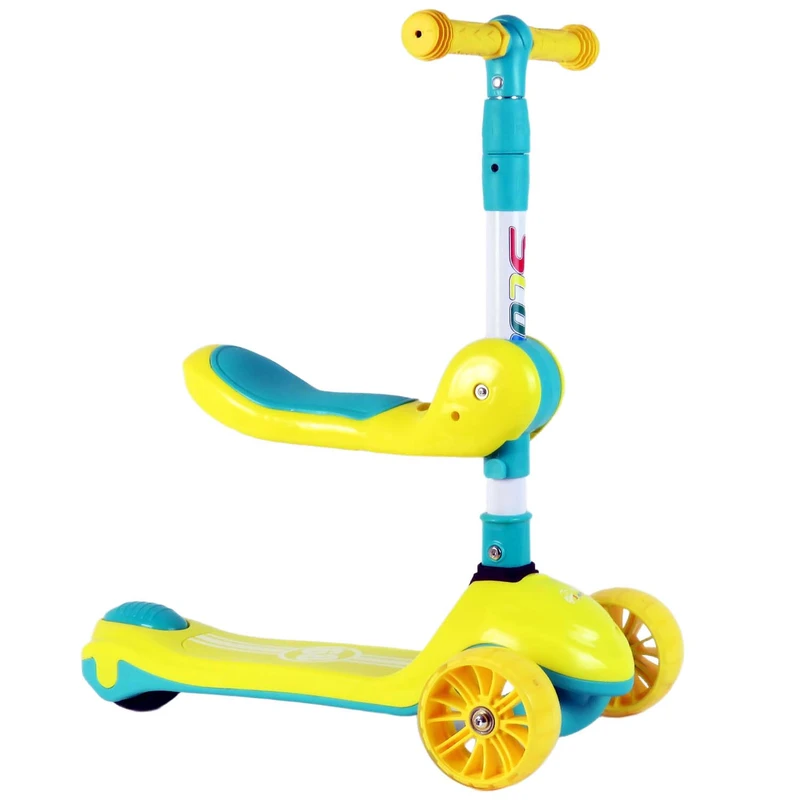 اسکوتر کودک مدل صندلی دار فراری کد 1971 ظرفیت وزنی 50 کیلوگرم