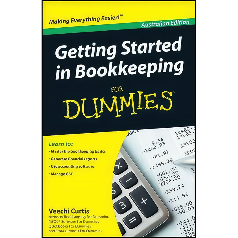 کتاب Getting Started in Bookkeeping For Dummies اثر Veechi Curtis انتشارات For Dummies