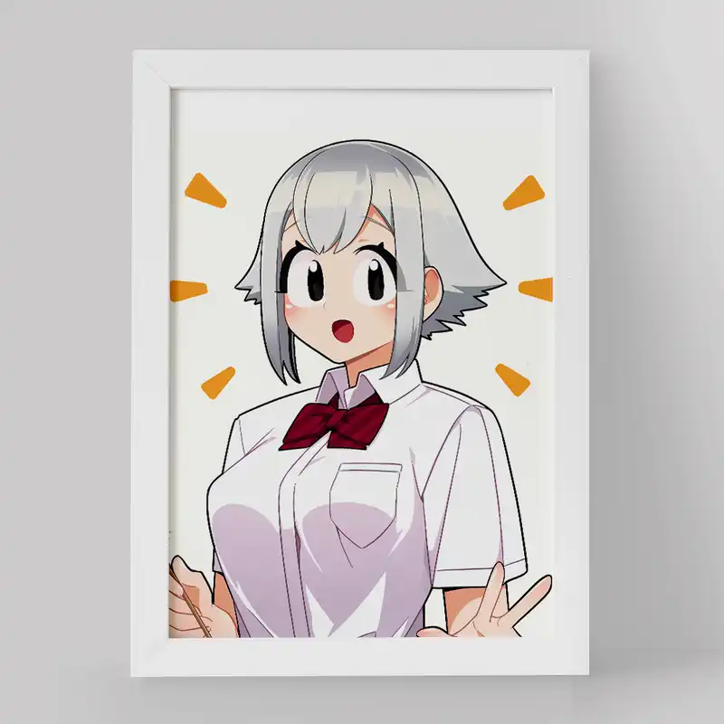 تابلو خندالو مدل یامایی انیمه کومی سان کد 16068