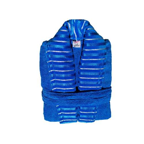 حوله پالتویی ارغوان طرح تن پوش نارسیس سایز 125